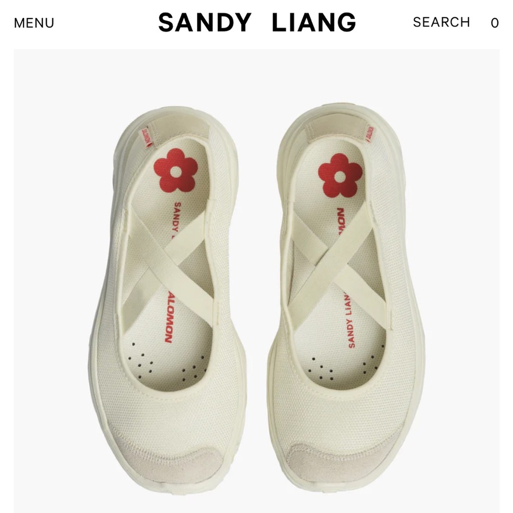 Sandy Liang X Salomon Mary Jane sneakers UK 5.5 fits like a women’s 7.5 imo.
